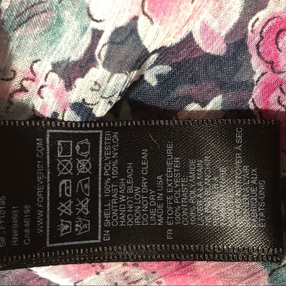 XXI Forever 21 Sheer Ruffled Razorback Tank Top - Picture 6 of 6